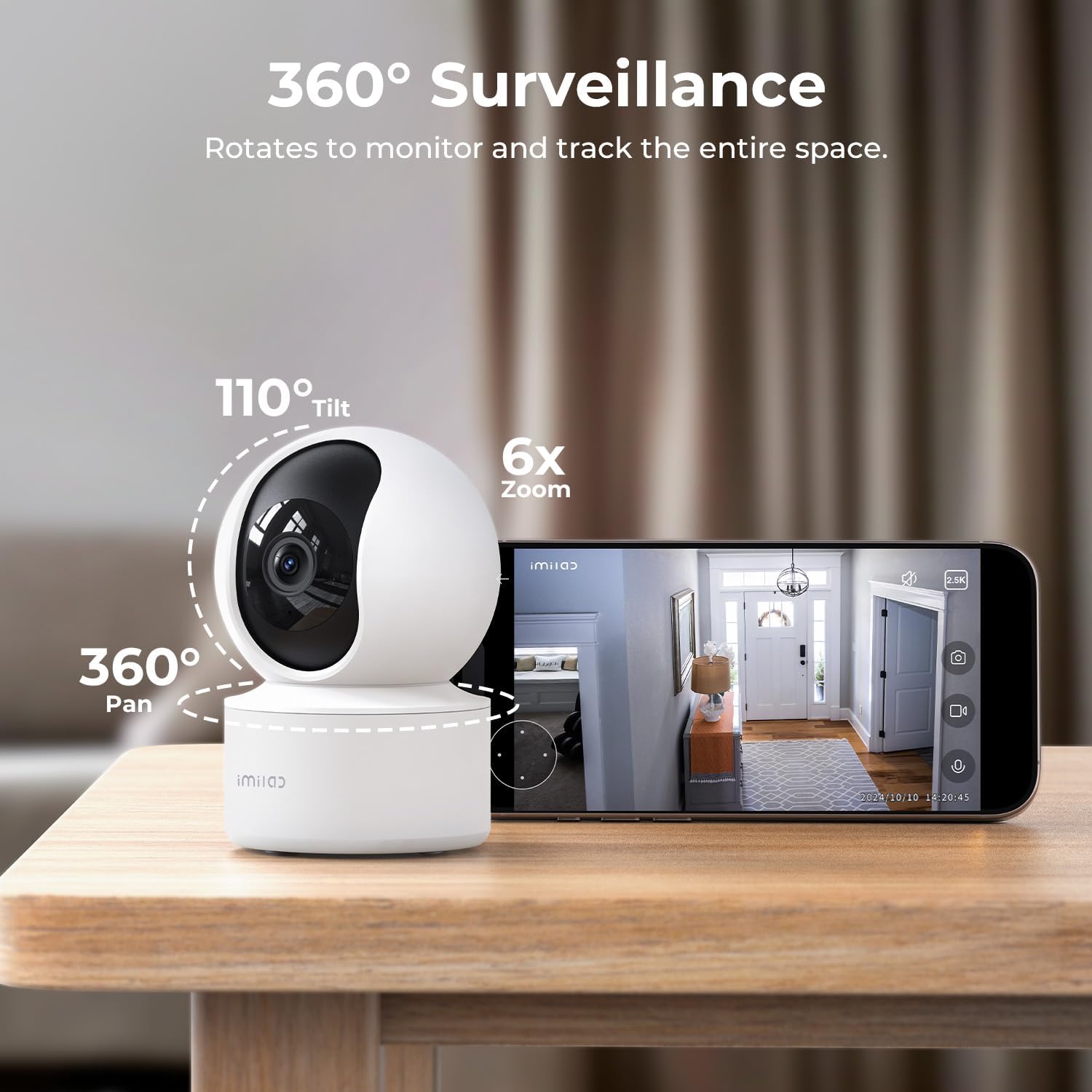 دوربین نظارتی شیائومی CMSXJ56B IMILAB C21 Home Security Camera 2.5K