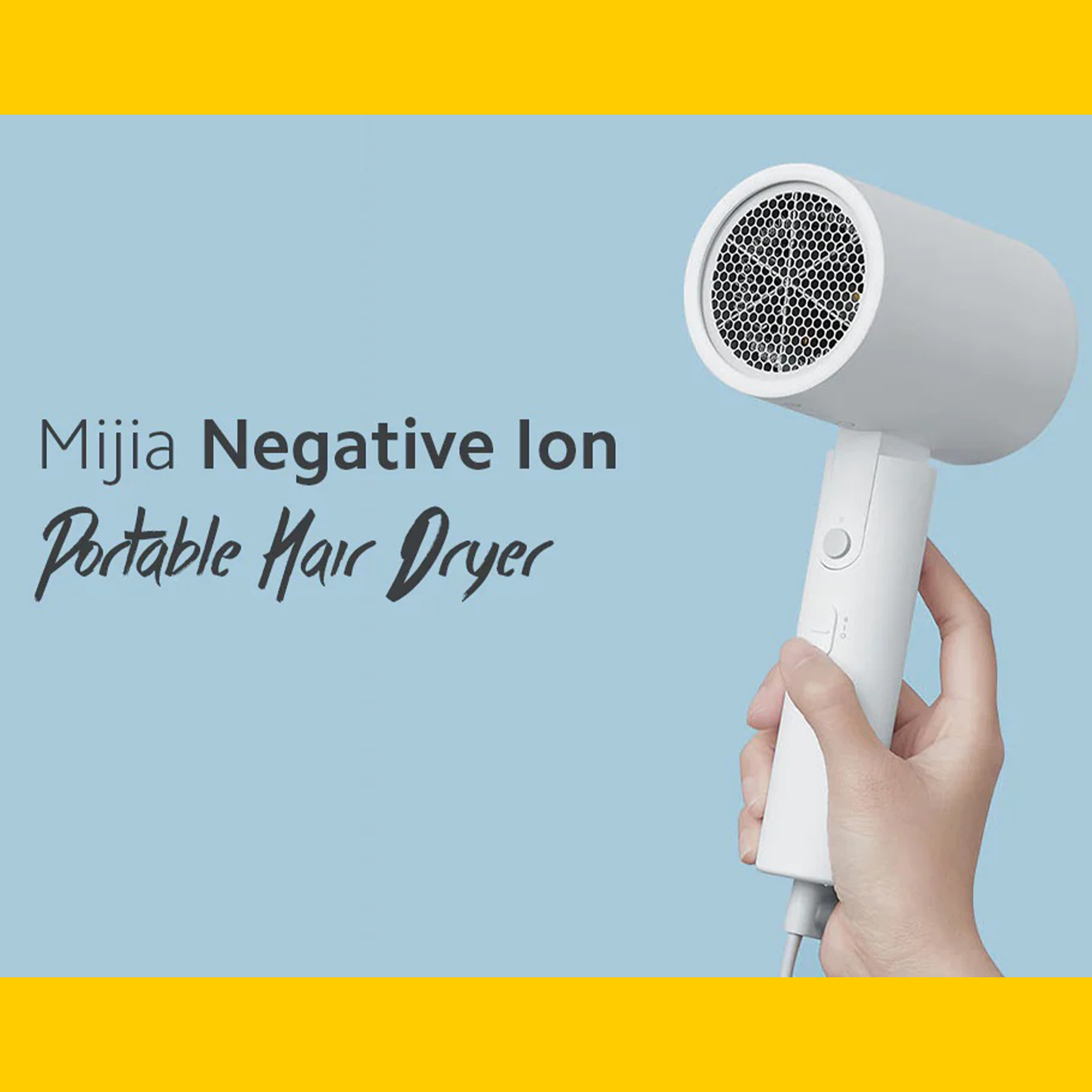 سشوار میجیا شیائومی مدل H100 ا Mijia Negative Ion Portable Hair Dryer H100