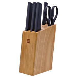 ست 5 تایی چاقوی آشپزخانه به همراه استند شیائومی Xiaomi HuoHou Knife Set HU0057