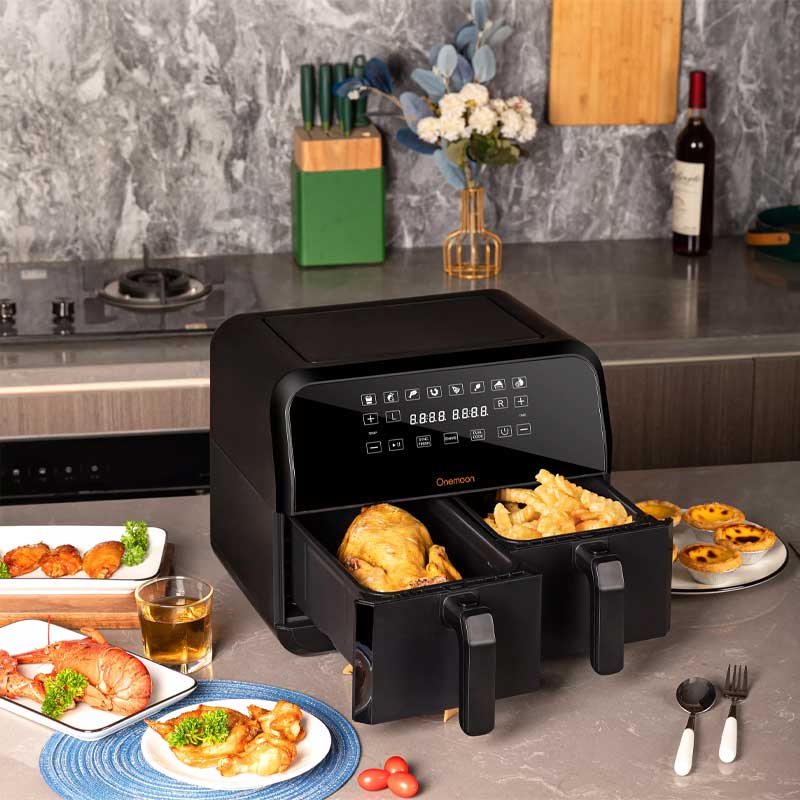 سرخ کن چند منظوره شیائومی مدل Xiaomi Onemoon Dual Zone Air Fryer D8