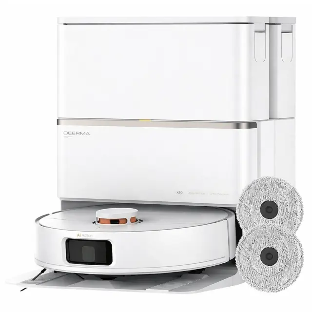 جارو رباتیک درما Deerma اصل مدل X80 با قابلیت تی کشی